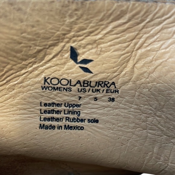 Koolaburra By UGG Ankle Boots | Distressed Dame Harness Boho Style - Size 7 - Picture 8 of 11